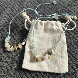 Stone friendship bracelets